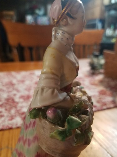 Royal Vienna Porcelain Maiden Figurine