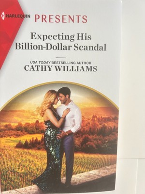 Expecting His Billion-Dollar Scandal by Cathy Williams ..  2020 HP .. New 