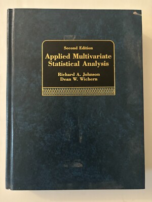 Applied Multivariate Statistical Analysis Second Edition - Richard A. Johnson