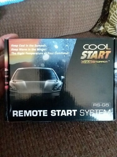 NEW Crimestopper / Cool Start RS4-G5 1-Way Remote Start and Keyless Entry System