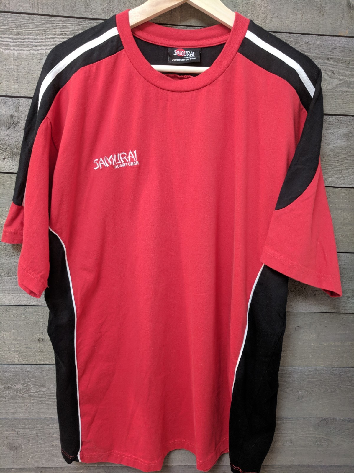 Samurai Sportswear Rugby Gear Short Sleeve Shirt Colorblock A1 | eBay