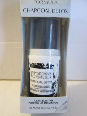Physicians Formula Charcoal Detox Deep Pore Face Cleanser Skin Treatment New