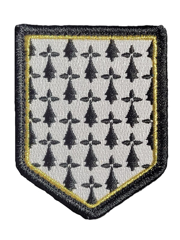 Ecusson Brode Region Bretagne Bzh Collection Patch Sur Scratch Neuf Breizh