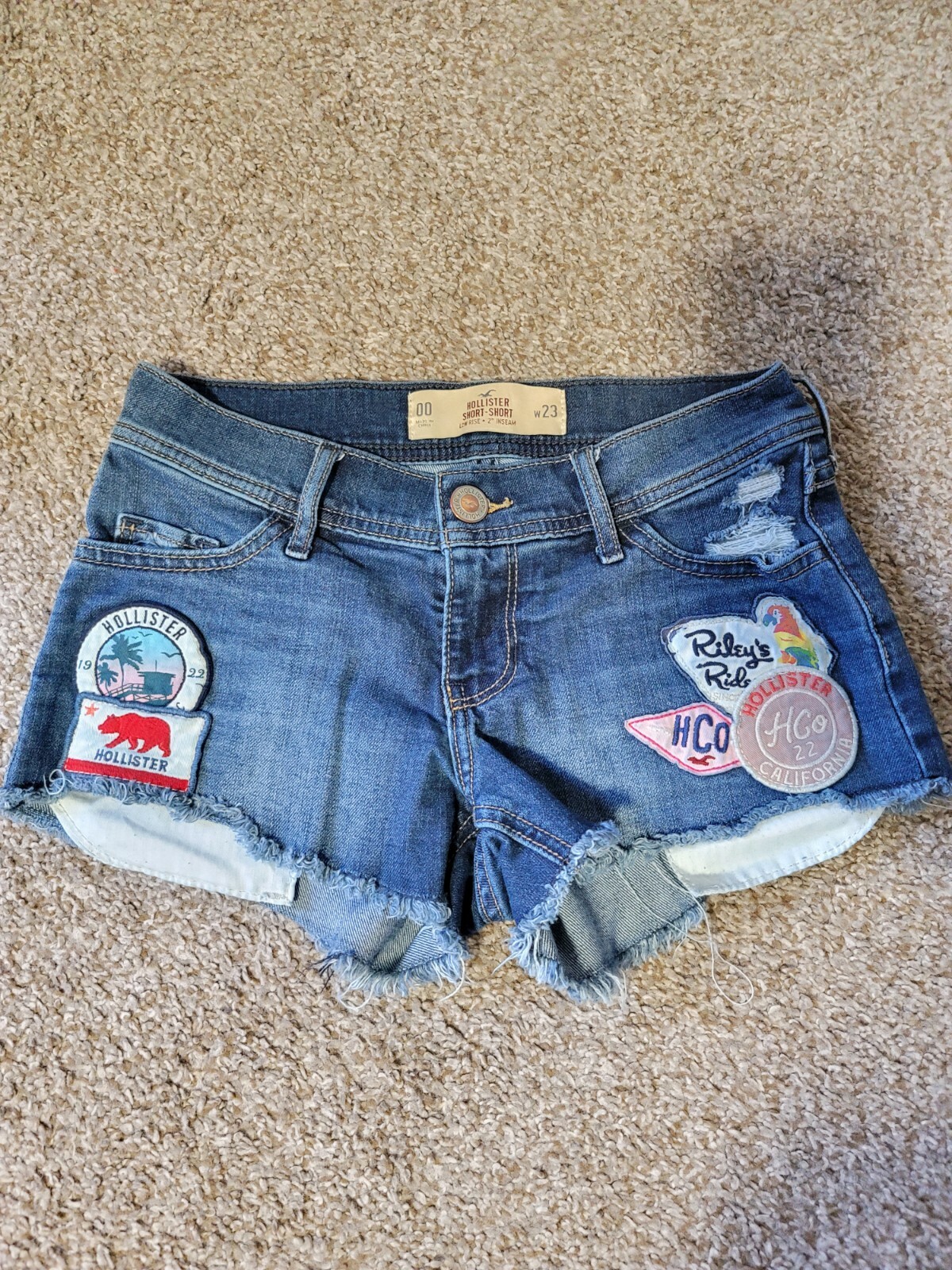 hollister jean short