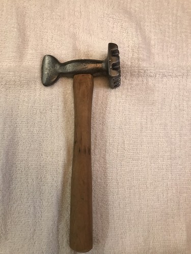 Antique Meat Tenderizer Hammer.. Look!