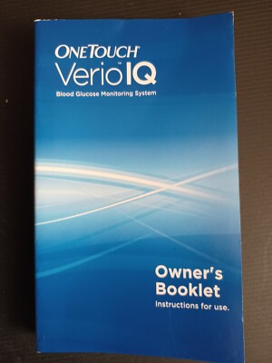 OneTouch Verio IQ Owner's Booklet Manual Del Propietario   New