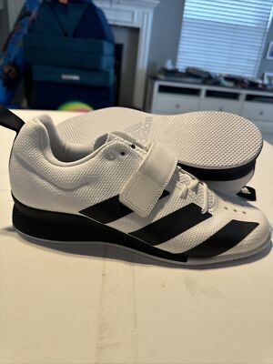 adidas powerlift 2 s77952 mens black weightlifting shoes uk 11 126282100223