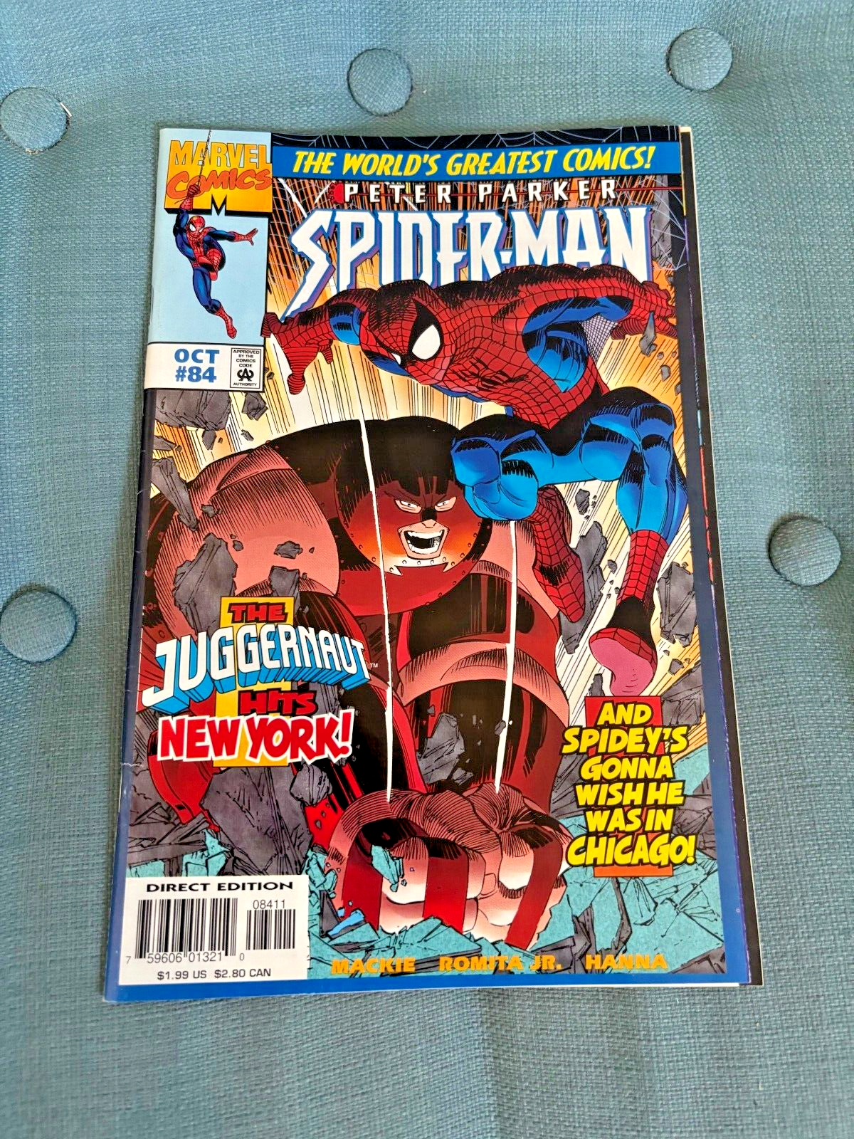 PETER PARKER SPIDER-MAN #84 / MACKIE / ROMITA JR. / MARVEL COMICS 1997