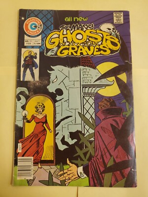 The Many Ghosts Of Doctor Graves No 55: Charlton Comic February 1976 Horror RARE