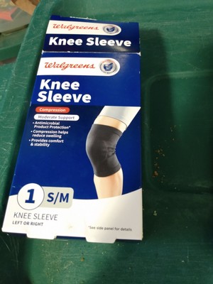 Walgreens knee sleeve Moderate support; Left Or Right