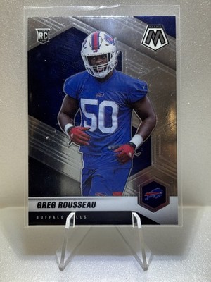 Greg Rousseau - 2021 Panini Mosaic Football Rookie - Buffalo Bills