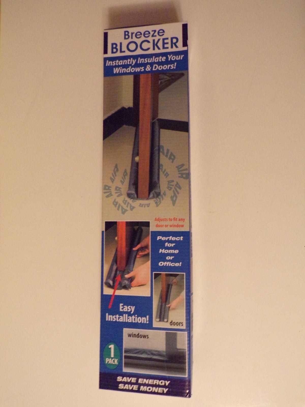 Breeze Blocker NEW in box Insulate Your Door