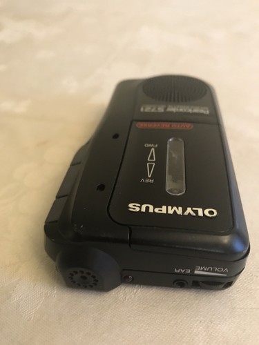 Olympus Pearlcorder S721 Handheld Cassette Voice Recorder Dictation