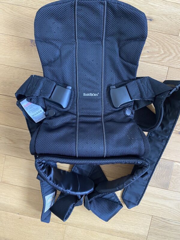 Baby Bjorn One Air Baby Carrier - Black Airy Mesh