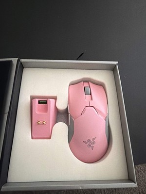 DPI Pink Razer Viper Ultimate Wireless Gaming Mouse With Charging