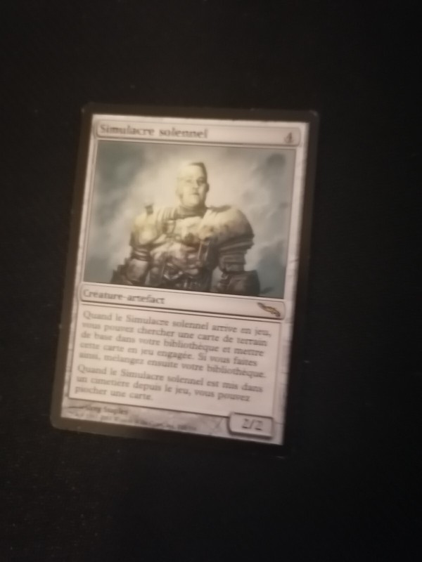 Mtg : Simulacre Solennel Fr Exc Mirrodin