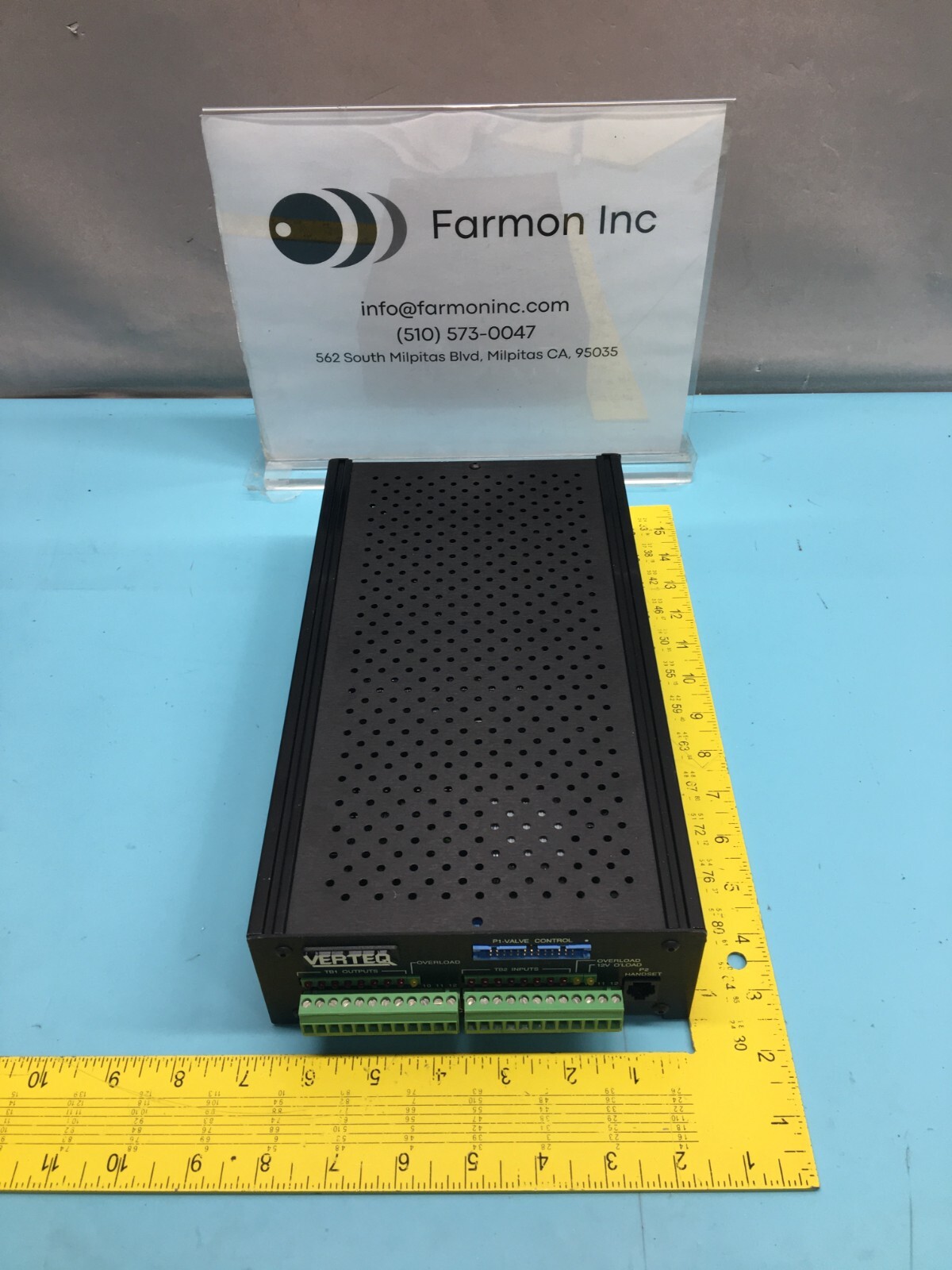 VERTEQ 1077577.1 MEGASONIC CONTROLLER, ENCLOSURE, FREQ, GEN, 1078066.1, 153010