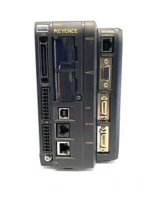 Keyence CV-5002 Digital Image Sensor/Controller, 2x Camera Inputs, 24VDC 2.2A