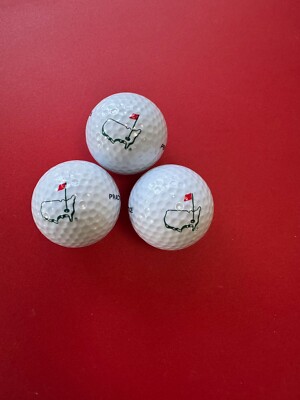 1 NOS Vintage 1990s Masters Augusta National Top Flight Tour Practice Golf Ball