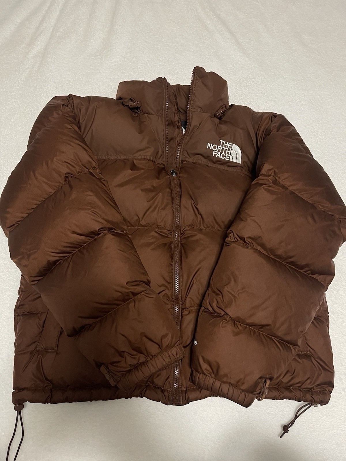 The North Face 1996 Retro Nuptse Jacket Dark Oak Brown Puffer