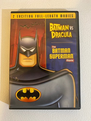 The Batman - Double Feature (DVD, 2009) Warner Bros Good DC