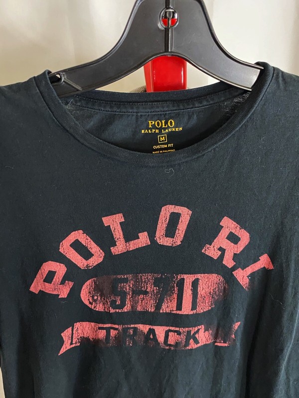 POLO RALPH LAUREN::Tシャツ:S[RESALE] VINTAGE RALPH LAUREN POLO USA P.R.L CLUB SHORT SLEVEE POLO