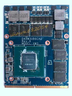 HP ZBOOK 17 G5 NVIDIA QUADRO P5200 16GB GDDR5 VIDEO CARD
