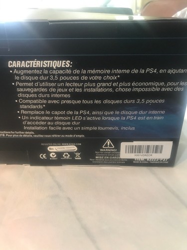 HDD Extender Data Bank 3.5 inch Hard Drive  Enclosure Dock for PS4 PlayStation 4