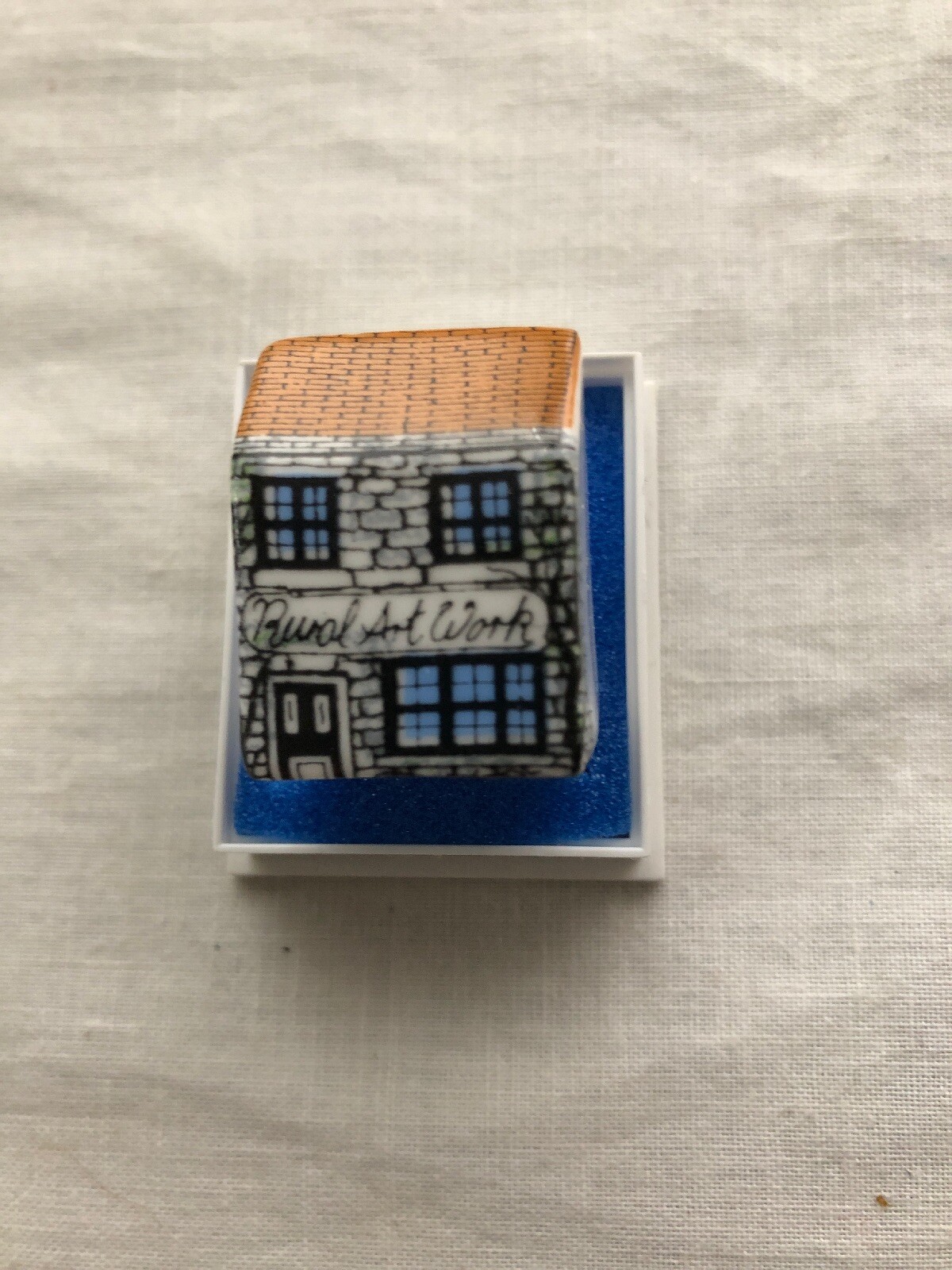Birchcroft Thimble Made in Great Britain Bone China House Rural Art Work New