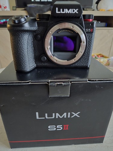 Panasonic LUMIX S5II Full-Frame Mirrorless Camera Body 24MP