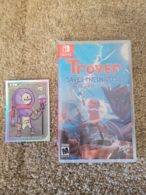 Nintendo Switch Limited Run Games Trover Saves the Universe Brand New Sealed