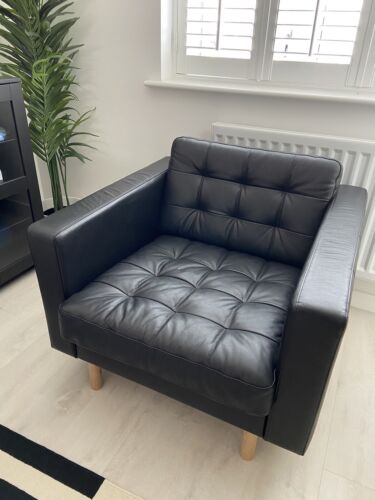 Landskrona Leather Armchair Sofa