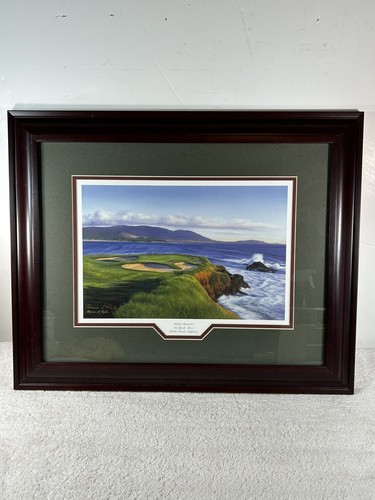 『pebble beach-seventh hole』ピーター・エレンショウ作 The 7th Hole at Pebble Beach: From Unfit to Unforgettable