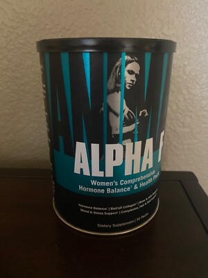 Animal Alpha F Universal Nutrition Womens Comprehensive Hormone Health Pac 6/24