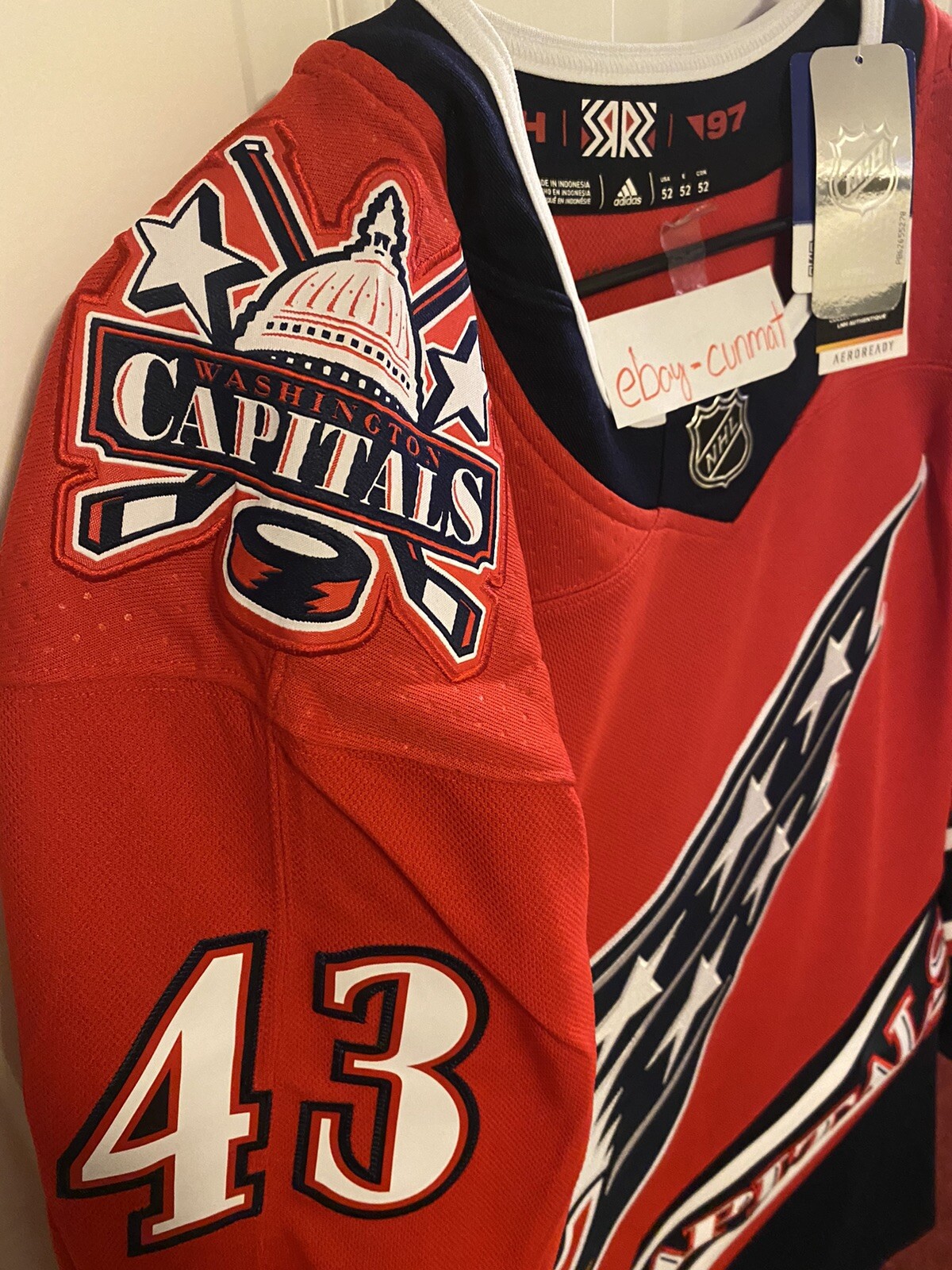 washington capitals tom wilson jersey