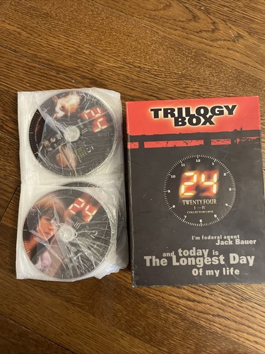 24 The Complete Series DVD 2006 Trilogy Box 8 Seasons, Bonus
