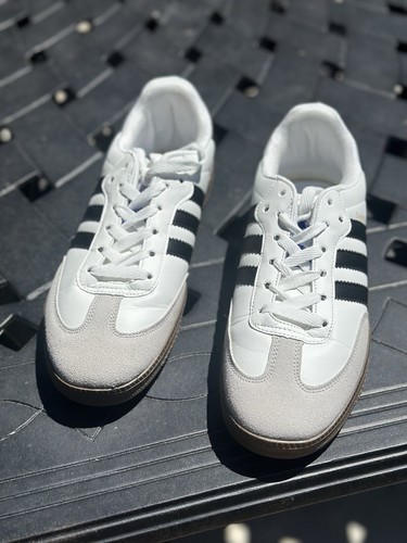 Size 8.5 - adidas Samba OG White Black Gum W | eBay