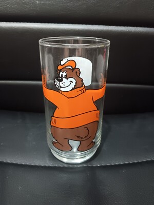 Vintage Classic A&W Rootbeer Glass With Huggy Bear