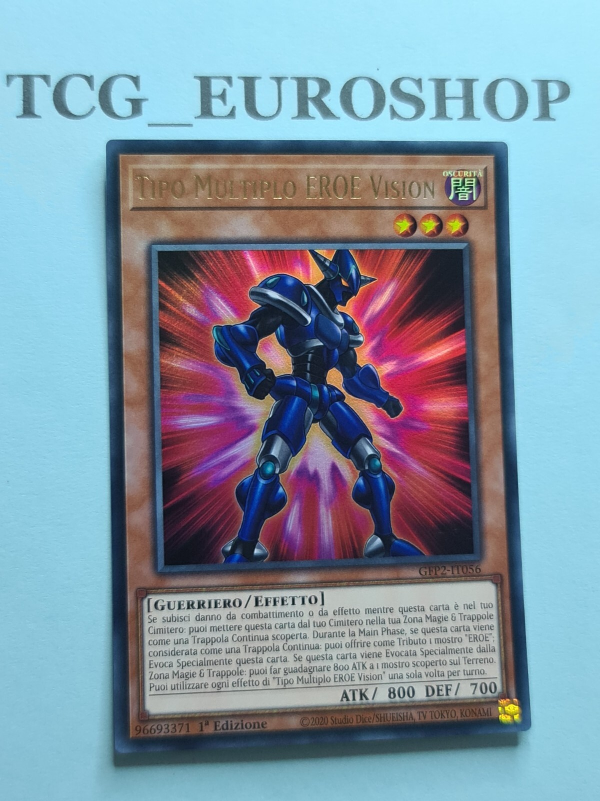 Vision HERO Multiply Guy ○ YUGIOH ○ GFP2 ○ UR ○ 2022