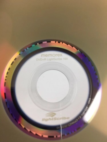 LightScribe Memorex 15 DVD+R 4.7GB 16x Opened But Unused Discs Light Scribe