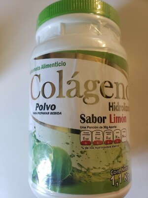 COLAGENO HIDROLIZADO SABOR LIMON SUPLEMENTO ALIMENNTICIO 1,1KG POLVO