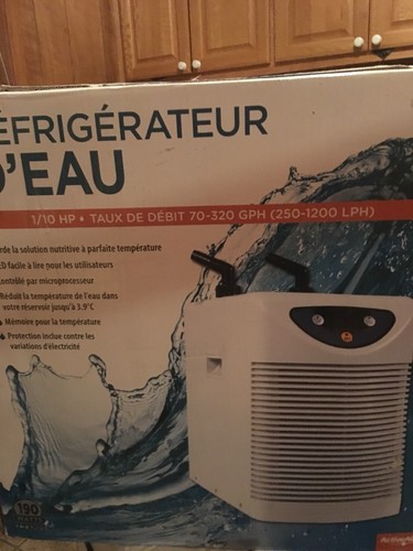 Hydrofarm Active Aqua Chiller, 1/10 HP