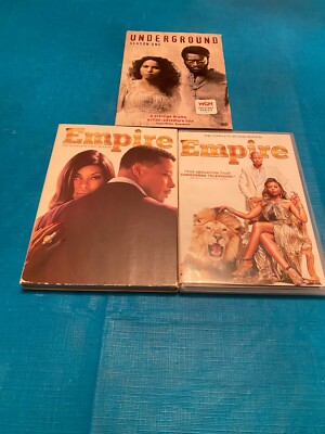 EMPIRE SEASON 1 AND 2 AND UNDERGROUND SEASON 1