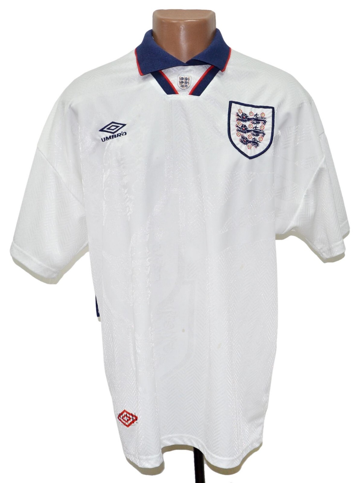 ウェア UNBRO 90s England Football Jersey XXL ENGLAND 1993/1995 HOME FOOTBALL SHIRT UMBRO SIZE XL | eBay