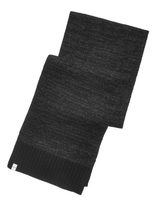 

ALFANI Мужской черный вязаный зимний шарф в рубчик