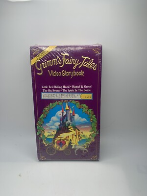Grimm s Fairytales Video Storybook VHS Brand New Factory Sealed