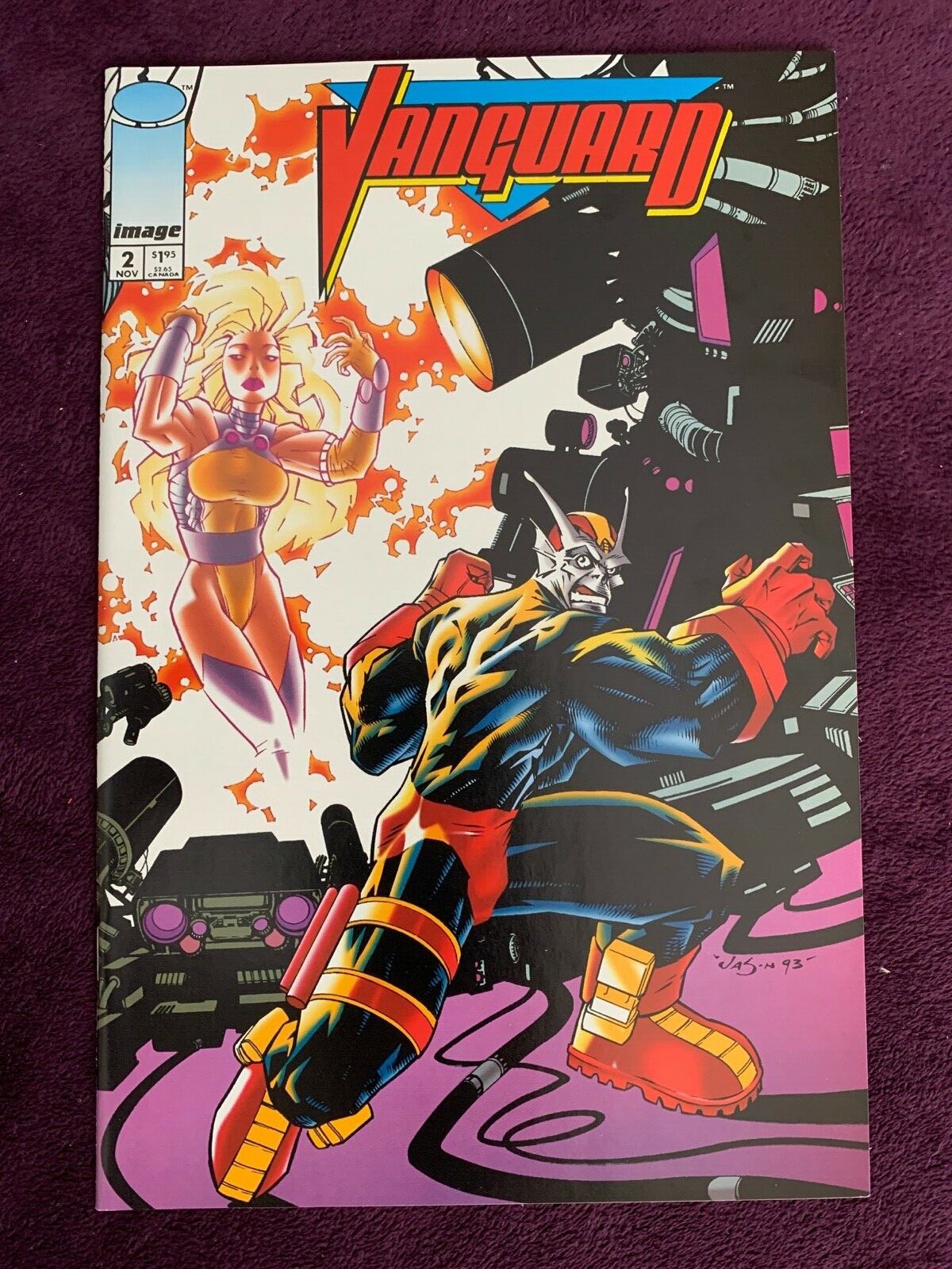 VANGUARD #2, Nov 1993. FIRST PRINTING Image comic book | eBay