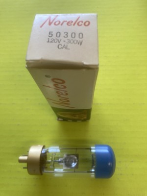 NORELCO CAL  PROJECTOR LAMP BULB  IN ORIGINAL BOX