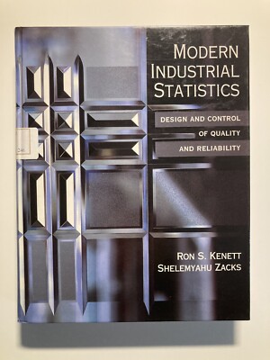 Modern Industrial Statistics : The Design and Control of Quality