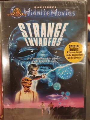 STRANGE INVADERS RARE DVD MIDNITE MOVIE CULT FILM R1 PAUL LE MAT & NANCY ALLEN